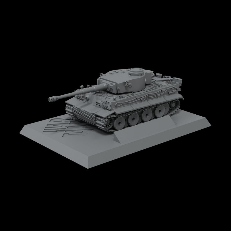 Scale 75 SWT-001 Figures War Tanks Tiger I 1:100