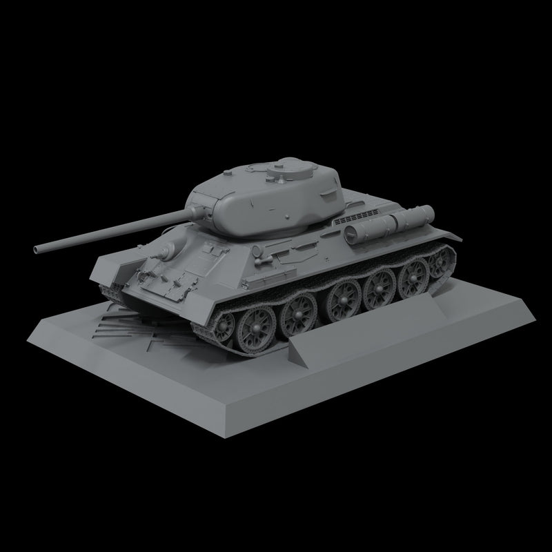 Scale 75 SWT-003 Figures War Tanks T34/85 1:100