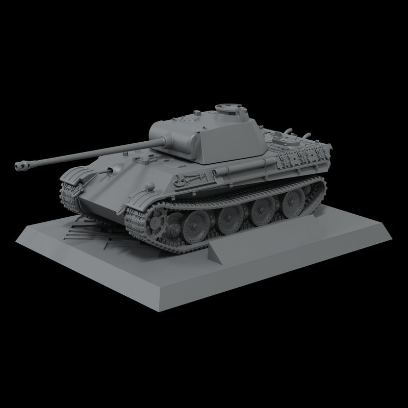 Scale 75 SWT-004 Figures War Tanks Panther G 1:100