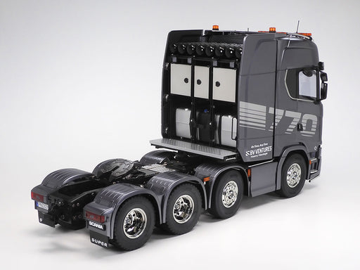 Tamiya 56376 1/14 SCANIA 8x4/4 (GUN METAL) (8941175603437)