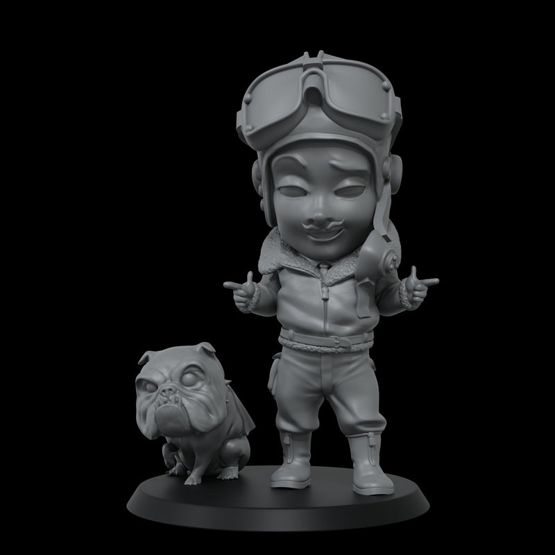 Scale 75 SRW-005 Figures The Smog Riders Harry Cane 35mm