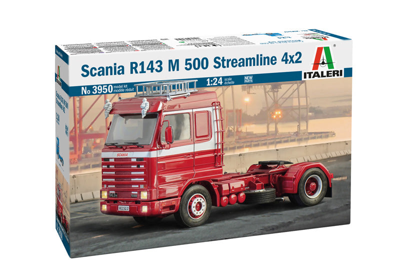 Italeri 3950 1/24 SCANIA R143 4X2 W/ACCESSORIES (8948590870765)