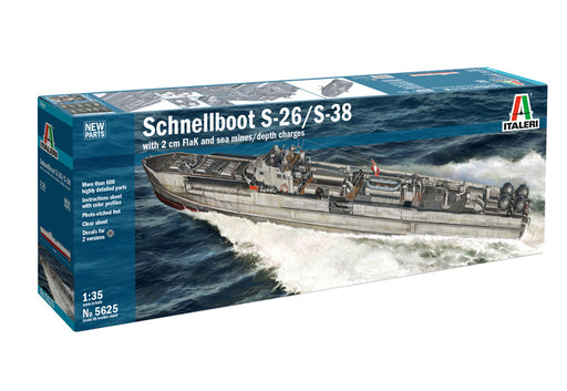 Italeri 5625 1/35 Schnellboot Typ S-26/S-38 (8948591263981)