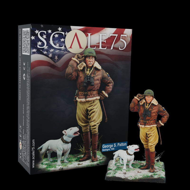 Scale 75 SCW-006 Figures World At War George S. Patton 1945 75mm