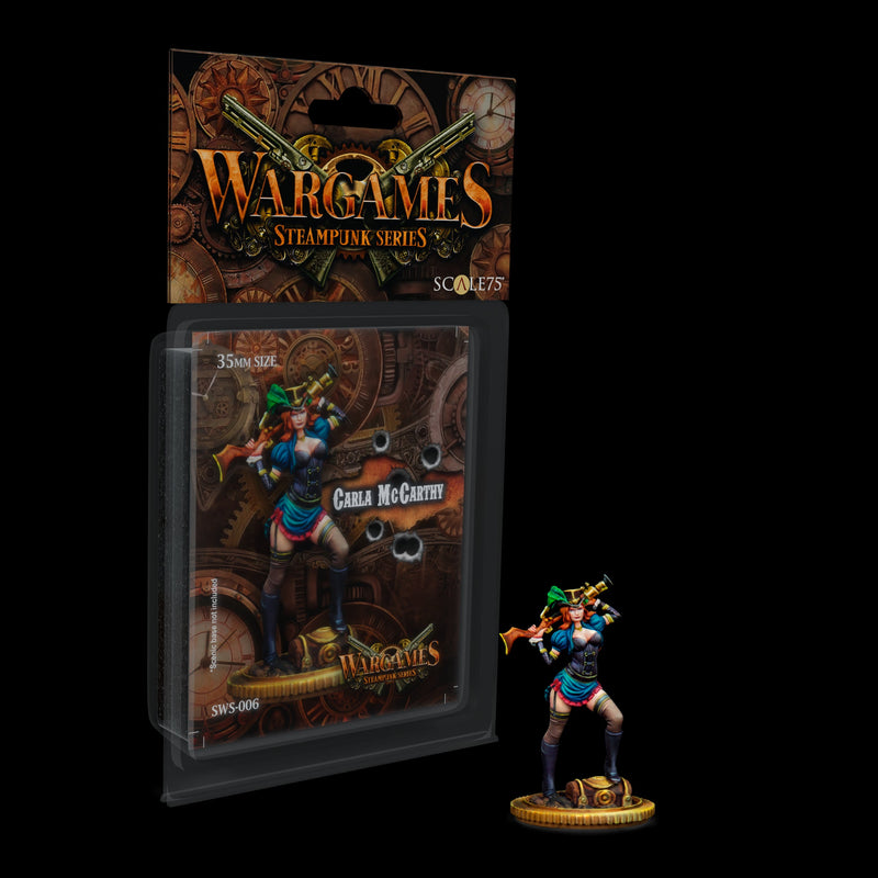 Scale 75 SWS-006 Figures Steampunk Wargames Carla Mc Carthy 35mm