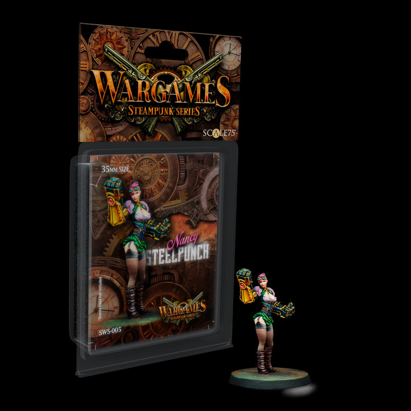 Scale 75 SWS-005 Figures Steampunk Wargames Nancy Steelpunch 35mm