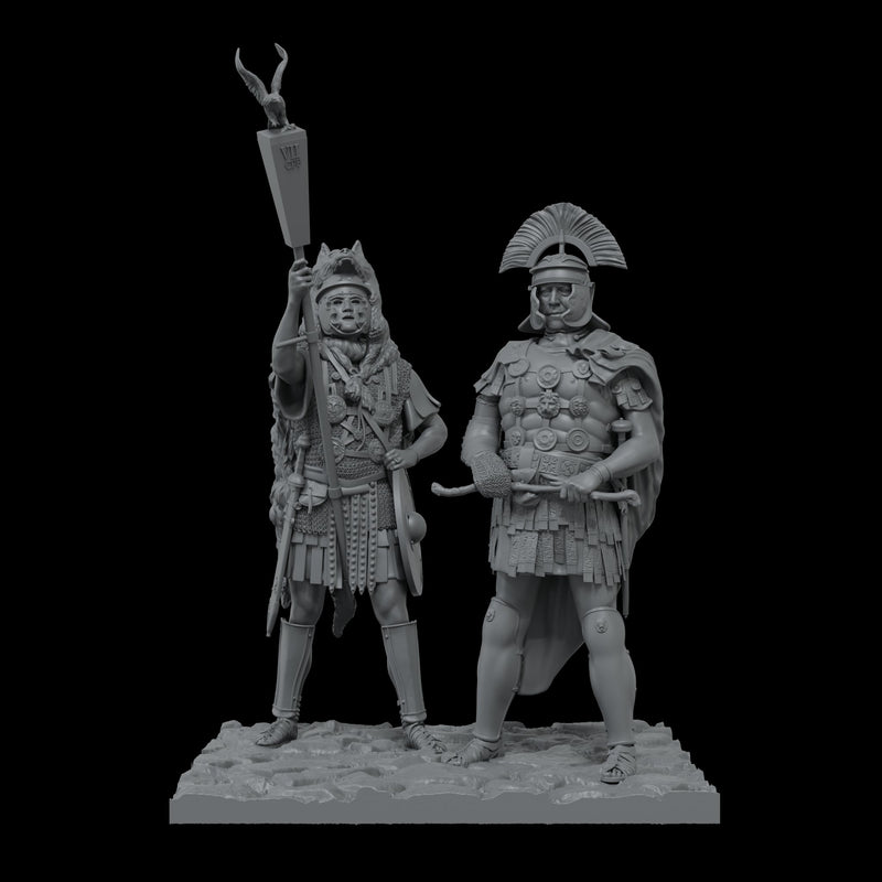 Scale 75 SCR-010 Figures Rome Centvrio Titvs Et Alqvilifer Lepidvs 75mm