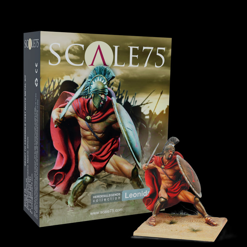 Scale 75 SCH-001 Figures Heroes and Legends Leonidas 75mm