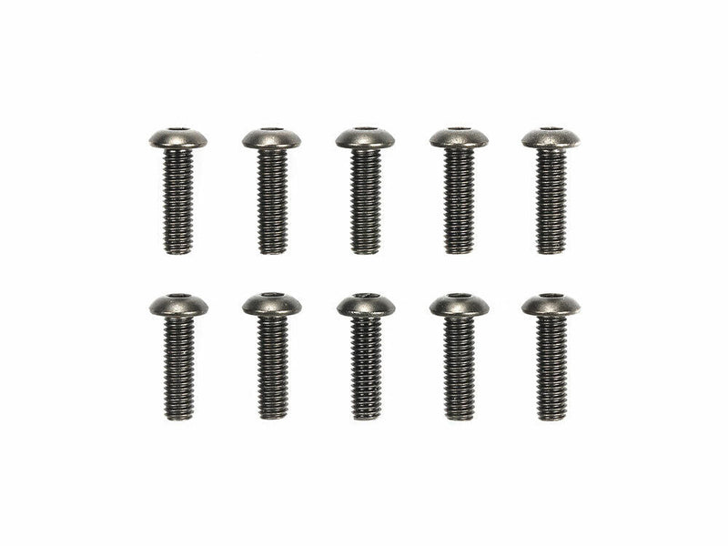Tamiya 9805763 3x10mm Round Socket Head Screws (10pcs) (8324815847661)