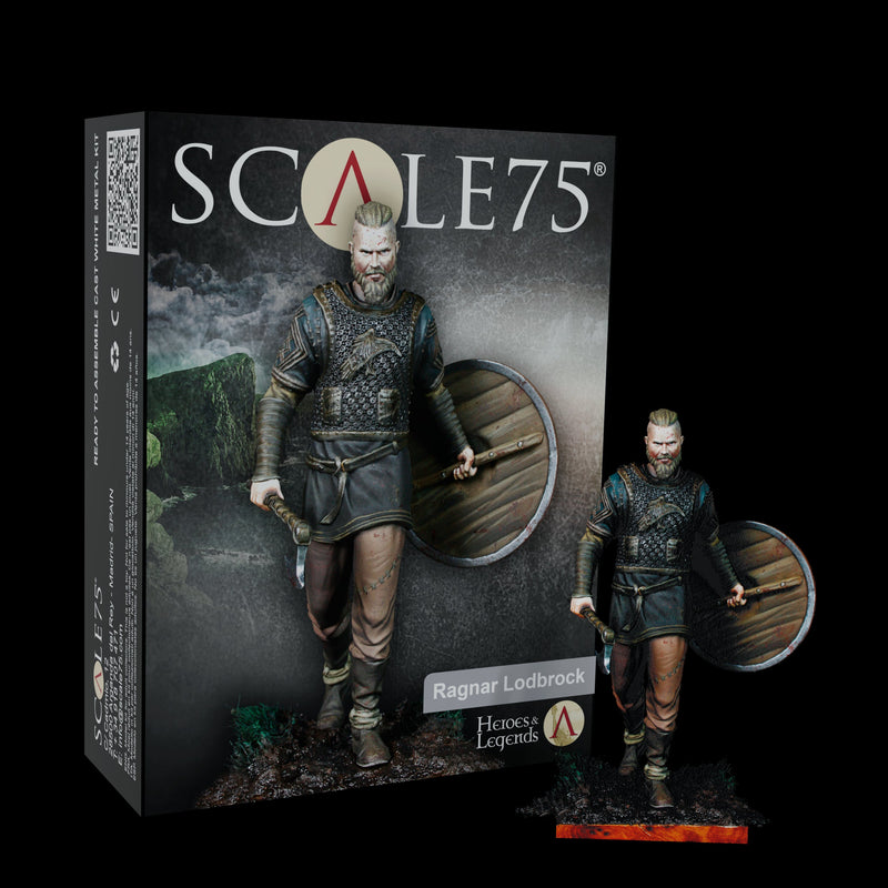 Scale 75 SCH-007 Figures Heroes and Legends Ragnar Lodbrok 75mm