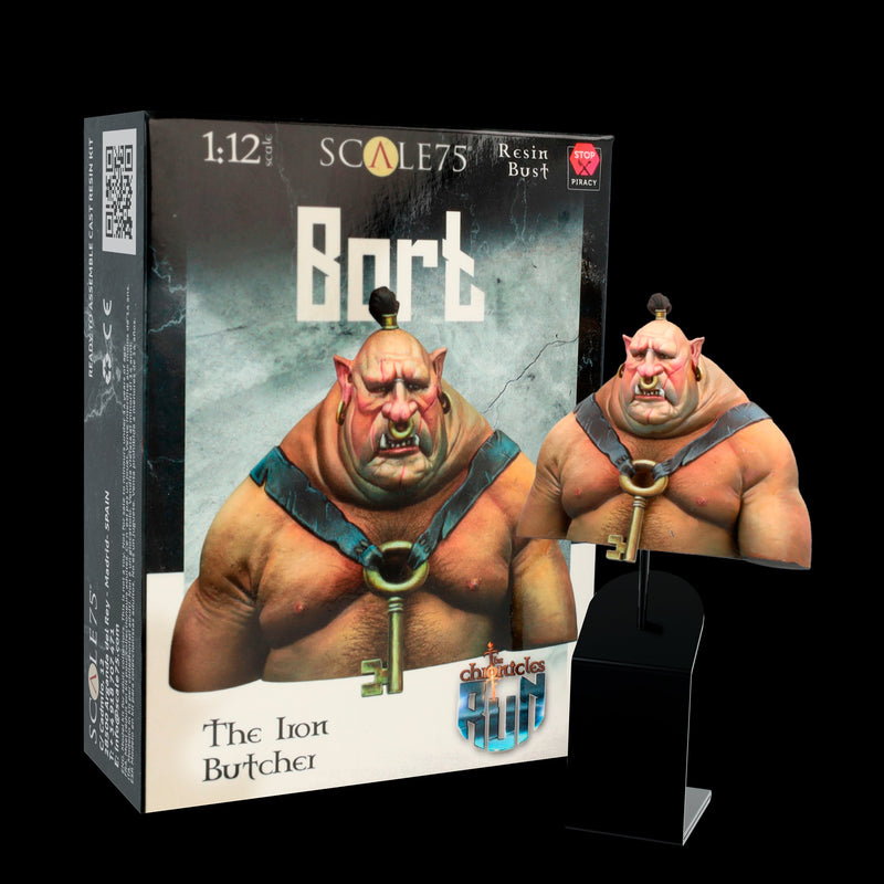 Scale 75 STCR-004 Busts The Chronicles of Run Bort The Iron Butcher 1:12