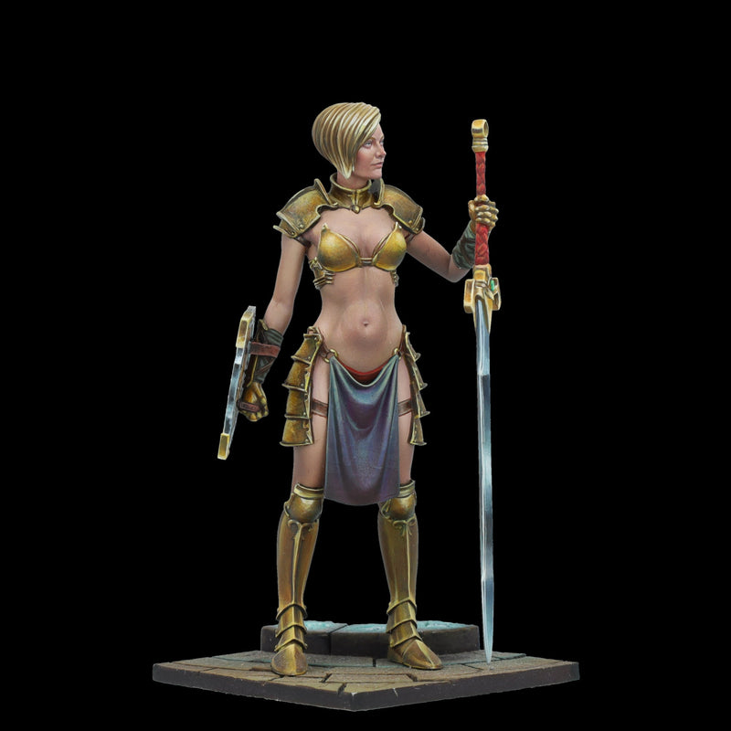Scale 75 SCF-020 Figures Scale World Fantasy Keera Blade Of Justice 75mm