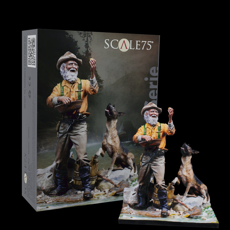 Scale 75 SPS-007 Figures Platinum Gold Rush California 1849  75mm