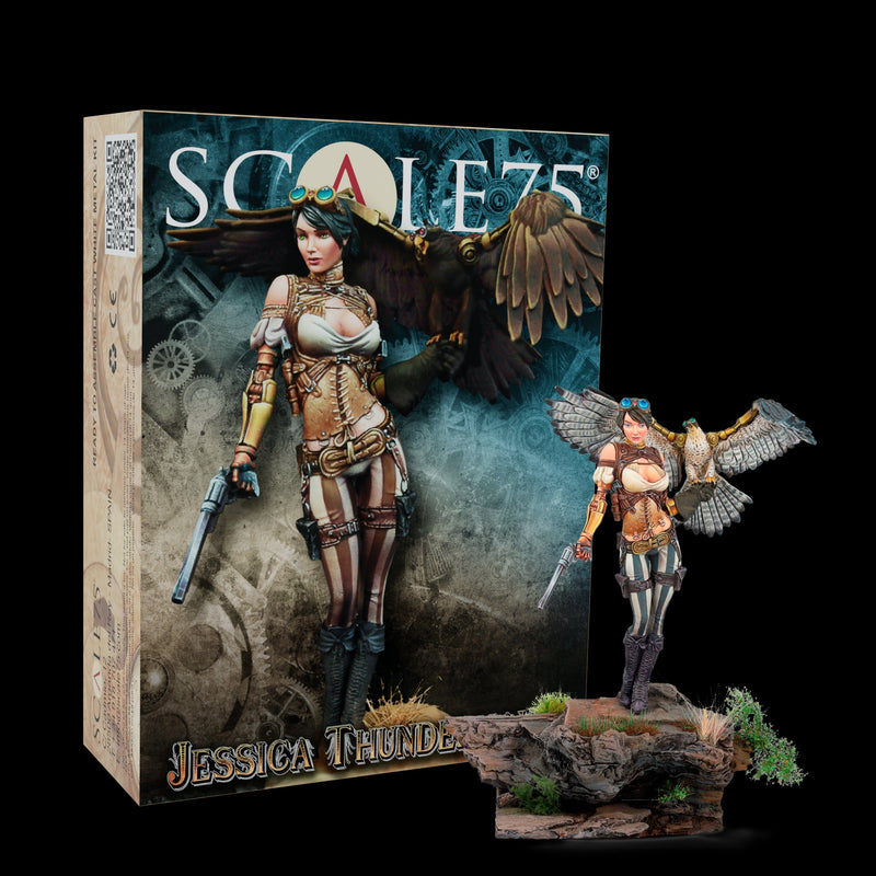 Scale 75 SSP-007 Figures Steam Wars Jessica Thunderhawk 75mm