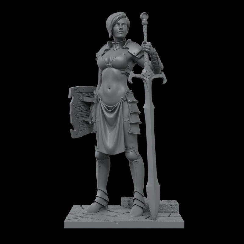 Scale 75 SCF-020 Figures Scale World Fantasy Keera Blade Of Justice 75mm
