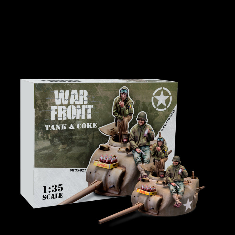 Scale 75 SW35-027 Figures Warfront Tank & Coke 35mm