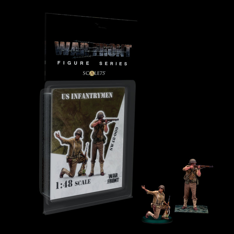 Scale 75 SW48-009 Figures Warfront Us Infantrymen 1:48