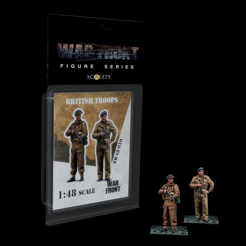 Scale 75 SW48-010 Figures Warfront British Troops 1:48