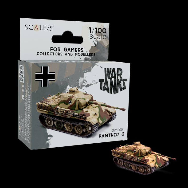 Scale 75 SWT-004 Figures War Tanks Panther G 1:100