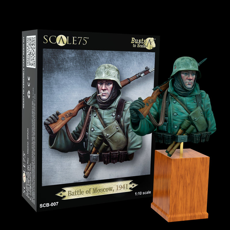 Scale 75 SCB-007 Busts Warfront Battle Of Moscow; 1941 1:10