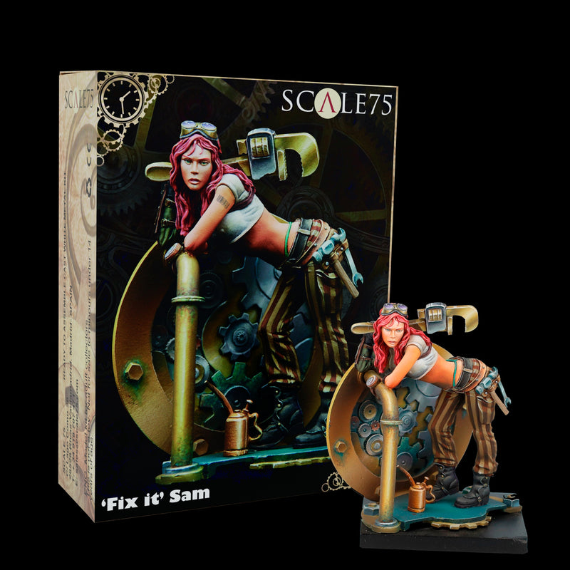 Scale 75 SSP-001 Figures Steam Wars Fix It Sam 75mm