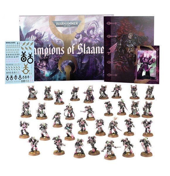 Warhammer 40 000 37-04 Champions of Slaanesh: Emperor's Children Army Set