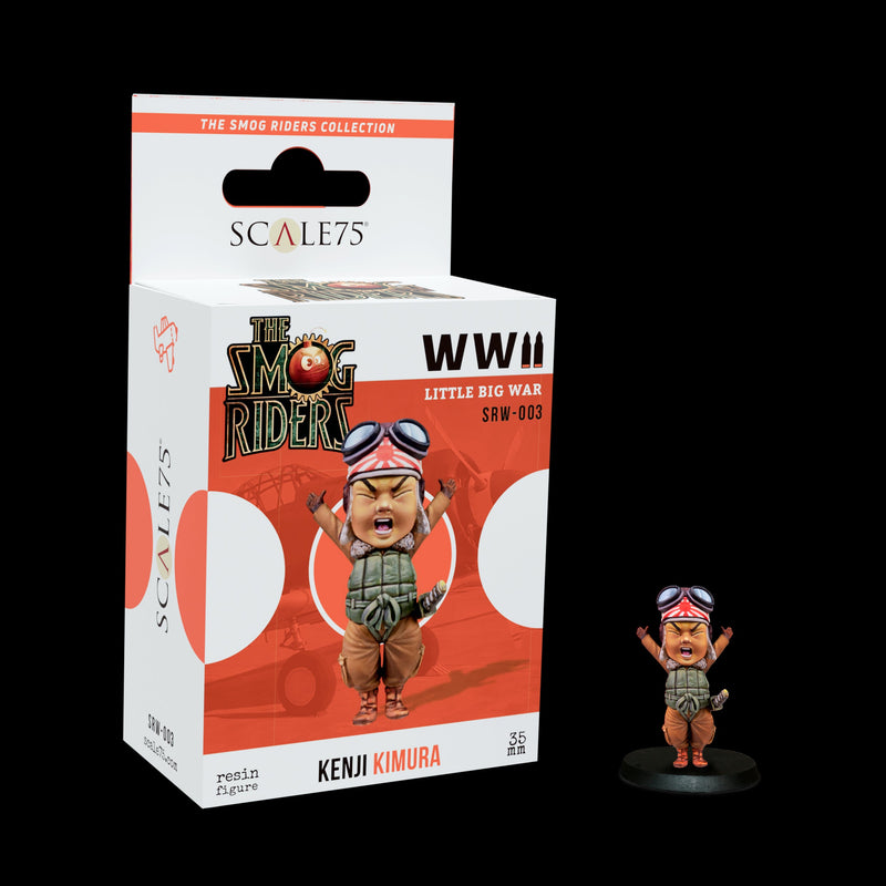 Scale 75 SRW-003 Figures The Smog Riders Kenji Kimura 35mm