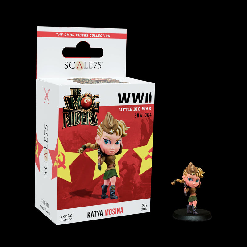 Scale 75 SRW-004 Figures The Smog Riders Katya Mosina 35mm