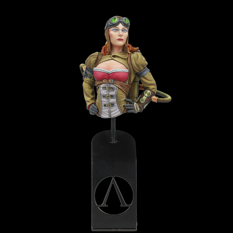 Scale 75 SNG-008 Busts Naughty Gears Captain Amelia Steam 1:12