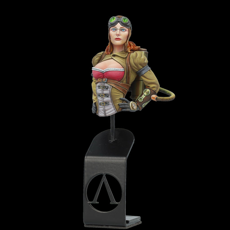 Scale 75 SNG-008 Busts Naughty Gears Captain Amelia Steam 1:12