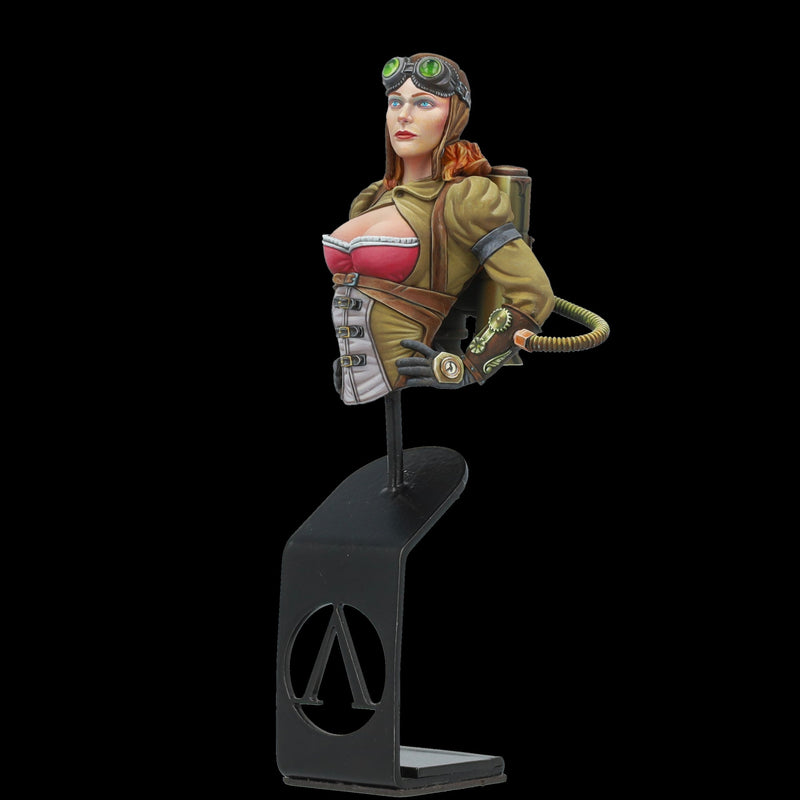 Scale 75 SNG-008 Busts Naughty Gears Captain Amelia Steam 1:12