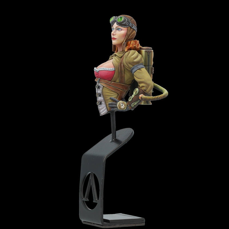 Scale 75 SNG-008 Busts Naughty Gears Captain Amelia Steam 1:12