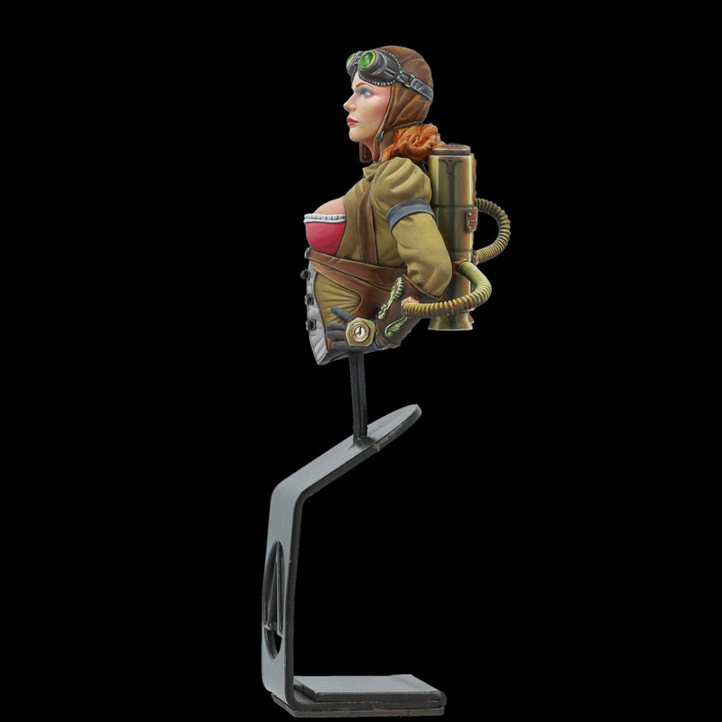 Scale 75 SNG-008 Busts Naughty Gears Captain Amelia Steam 1:12