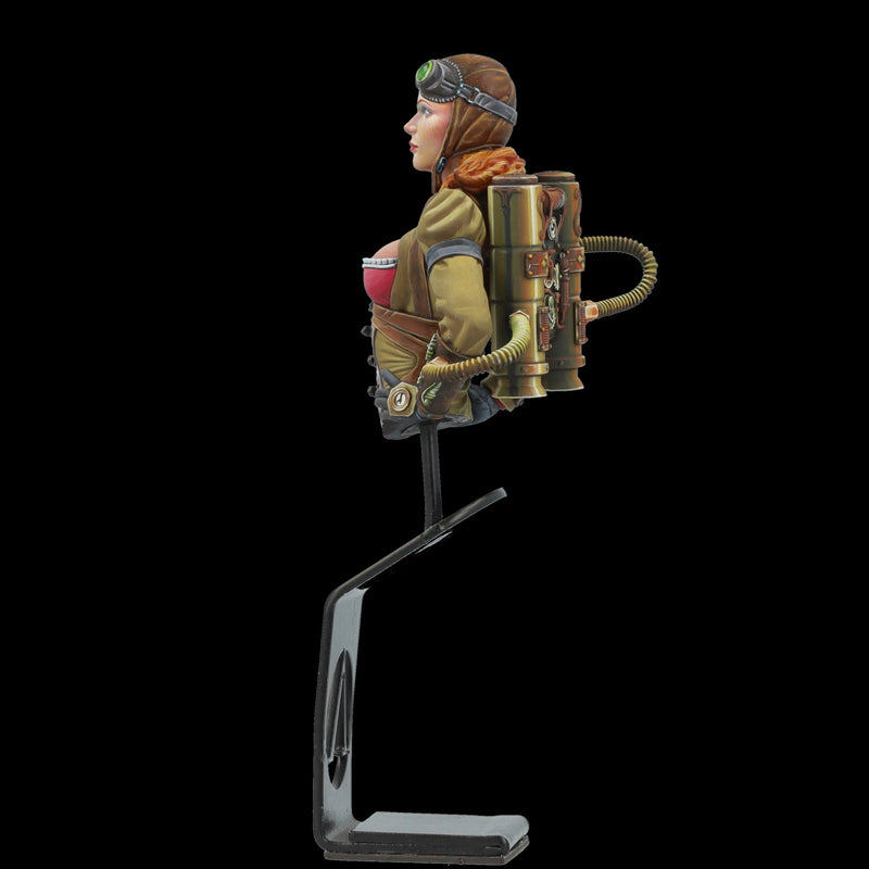 Scale 75 SNG-008 Busts Naughty Gears Captain Amelia Steam 1:12