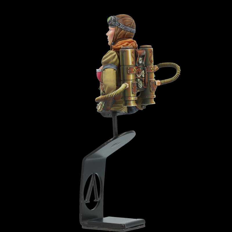 Scale 75 SNG-008 Busts Naughty Gears Captain Amelia Steam 1:12