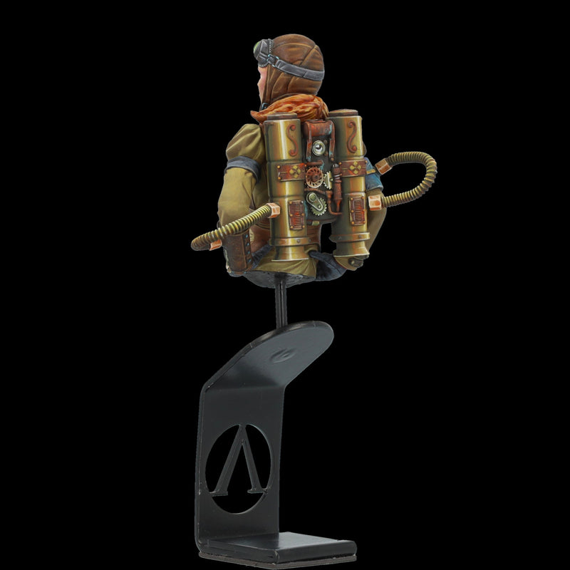 Scale 75 SNG-008 Busts Naughty Gears Captain Amelia Steam 1:12