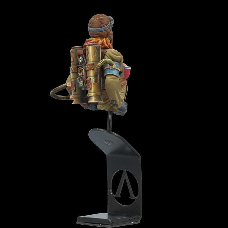 Scale 75 SNG-008 Busts Naughty Gears Captain Amelia Steam 1:12