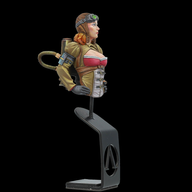 Scale 75 SNG-008 Busts Naughty Gears Captain Amelia Steam 1:12