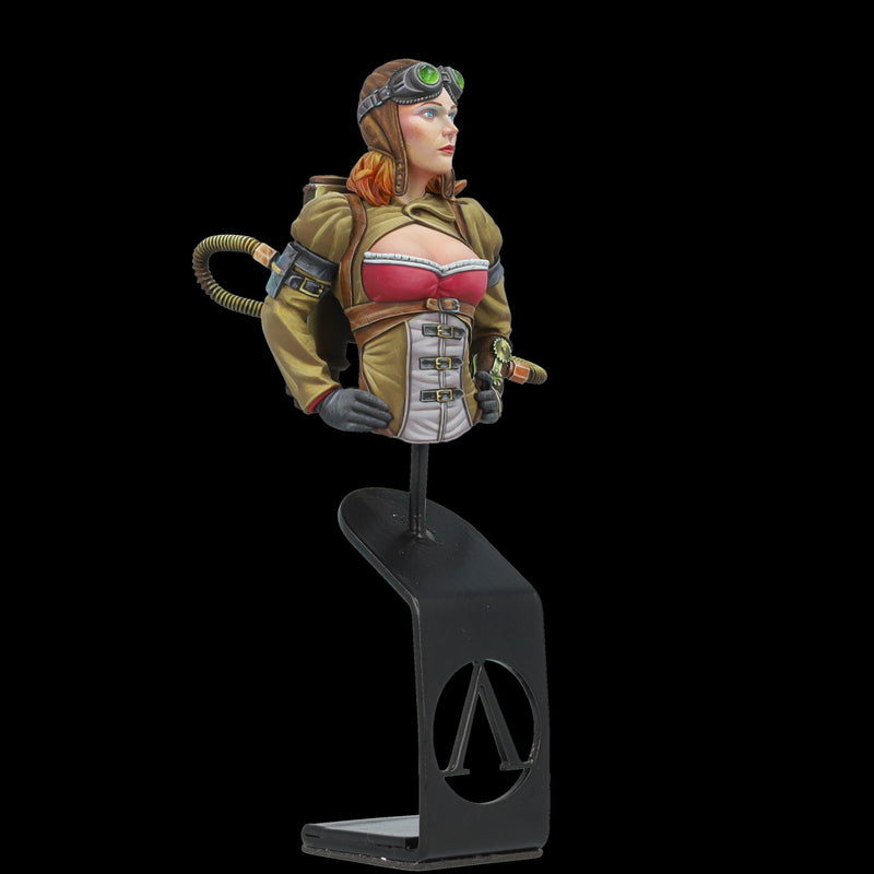 Scale 75 SNG-008 Busts Naughty Gears Captain Amelia Steam 1:12