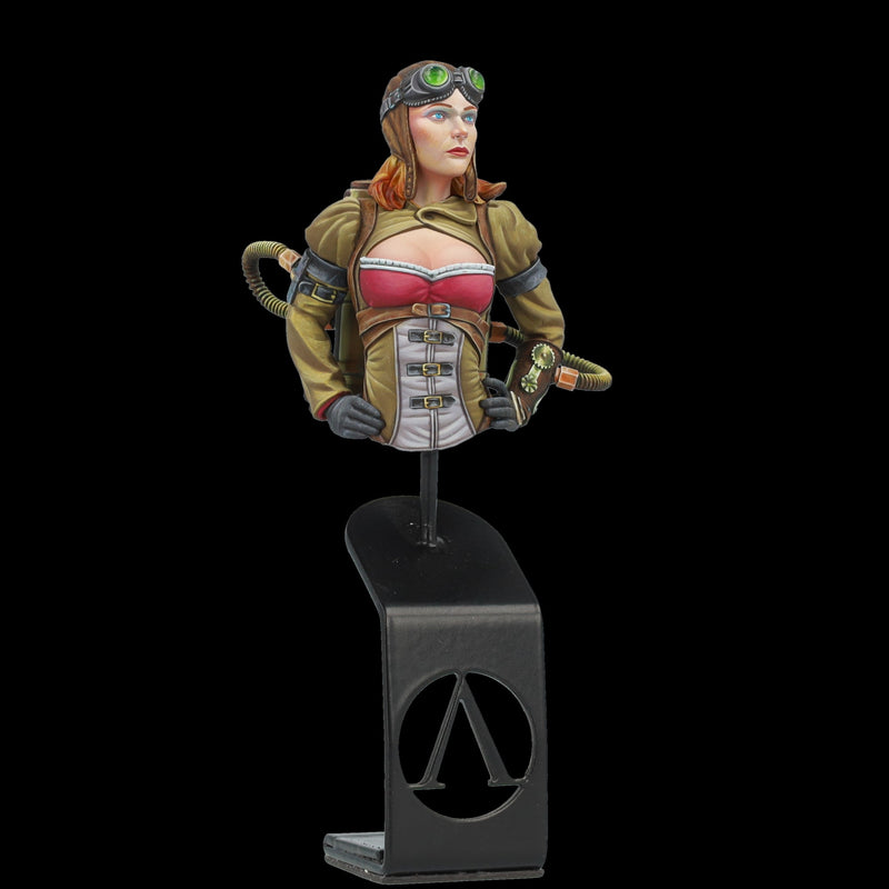 Scale 75 SNG-008 Busts Naughty Gears Captain Amelia Steam 1:12