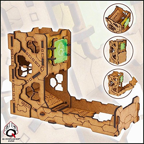 Q Workshop TTECH101 Tech Dice Tower (9004783927533)