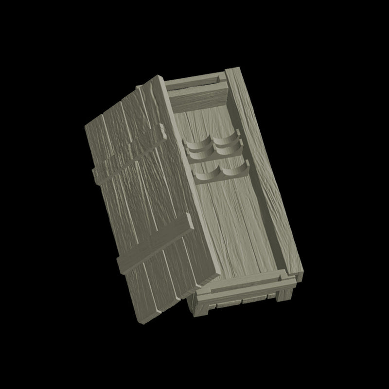 Scale 75 SW35-005 Figures Warfront German Supplies Ammo Boxes And Ammunitions 35mm