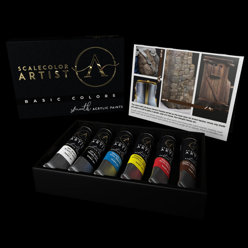 Scale 75 SSAR-001 Scalecolor Artist Basic Colours Paint Set