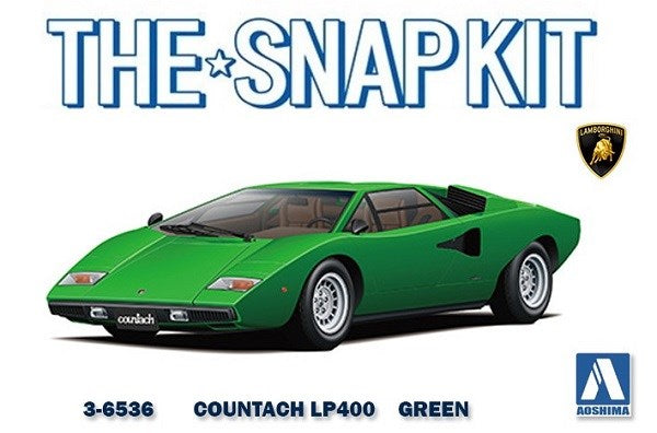 Aoshima 6536 1/32 LAMBO COUNTACH LP400 - GREEN (8806070026477)