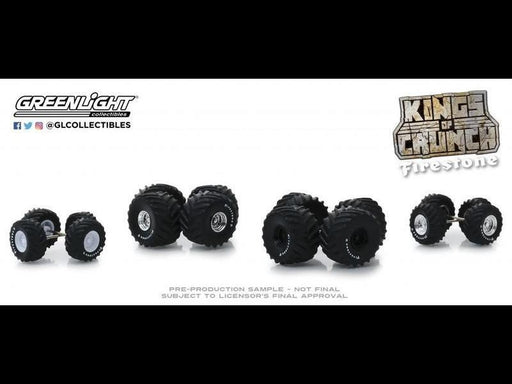 GreenLight GL-16010-A 1/64 Wheel & Tire Pack (8868013965549)