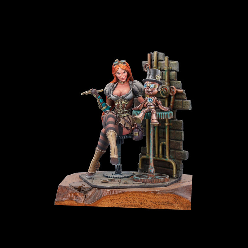 Scale 75 SSP-003 Figures Steam Wars Ilsa S Mech Lab 75mm