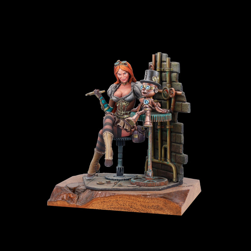 Scale 75 SSP-003 Figures Steam Wars Ilsa S Mech Lab 75mm