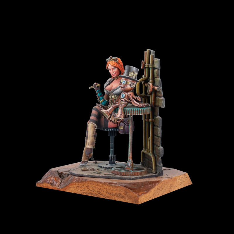 Scale 75 SSP-003 Figures Steam Wars Ilsa S Mech Lab 75mm