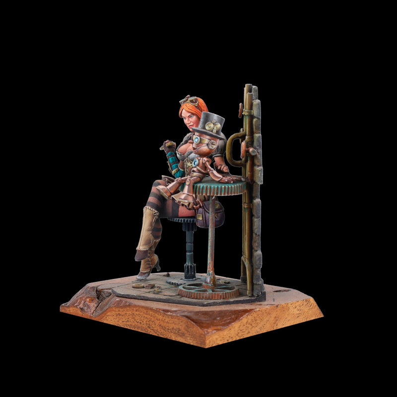 Scale 75 SSP-003 Figures Steam Wars Ilsa S Mech Lab 75mm