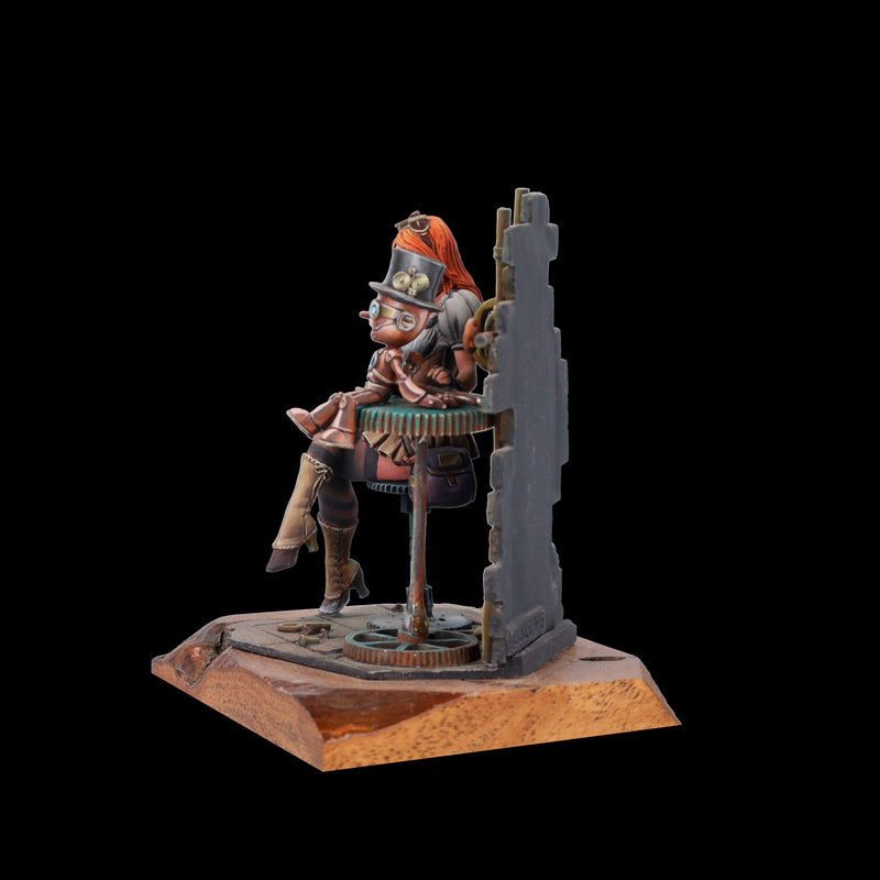 Scale 75 SSP-003 Figures Steam Wars Ilsa S Mech Lab 75mm